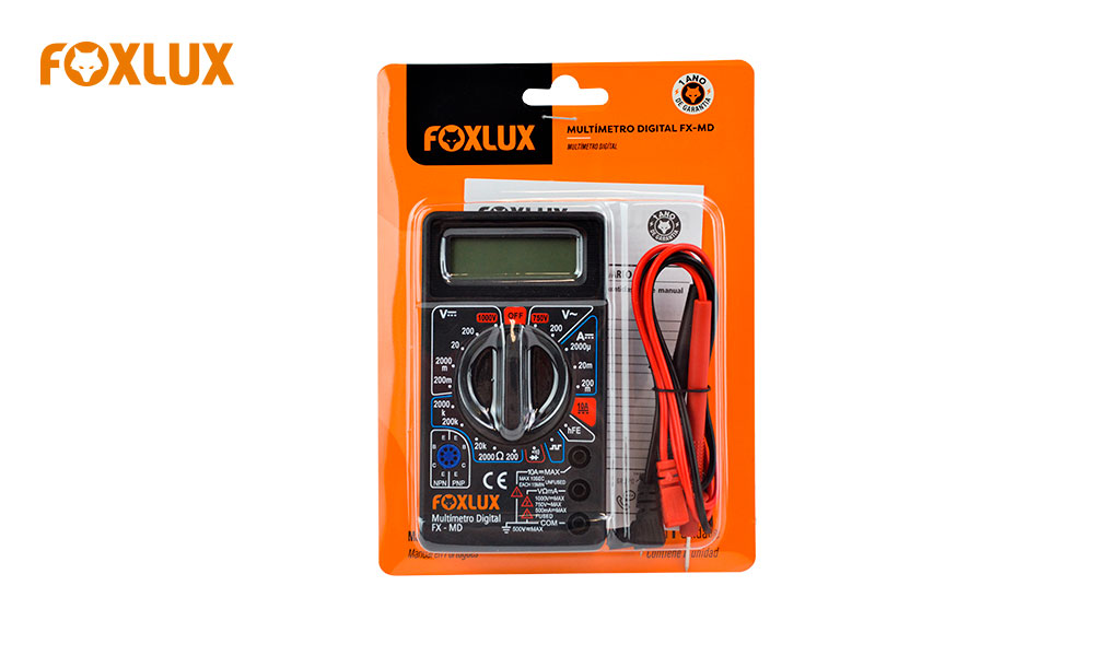 MULTIMETRO FOXLUX DIGITAL FX-MD