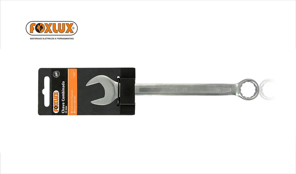CHAVE COMBINADA FOXLUX 16MM