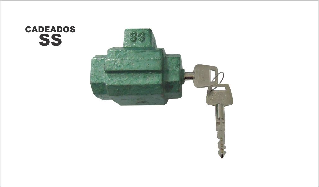 CADEADO SS DE SEGURANCA CHAVE TETRA 701