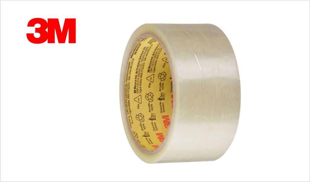FITA 3M EMPACOT SCOTCH TRANSPARENTE 45MMX45M