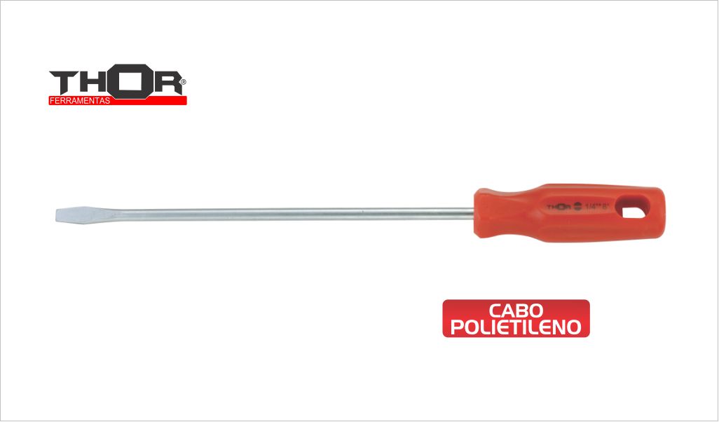 CHAVE FENDA THOR CRV CB POL 3/8X12”