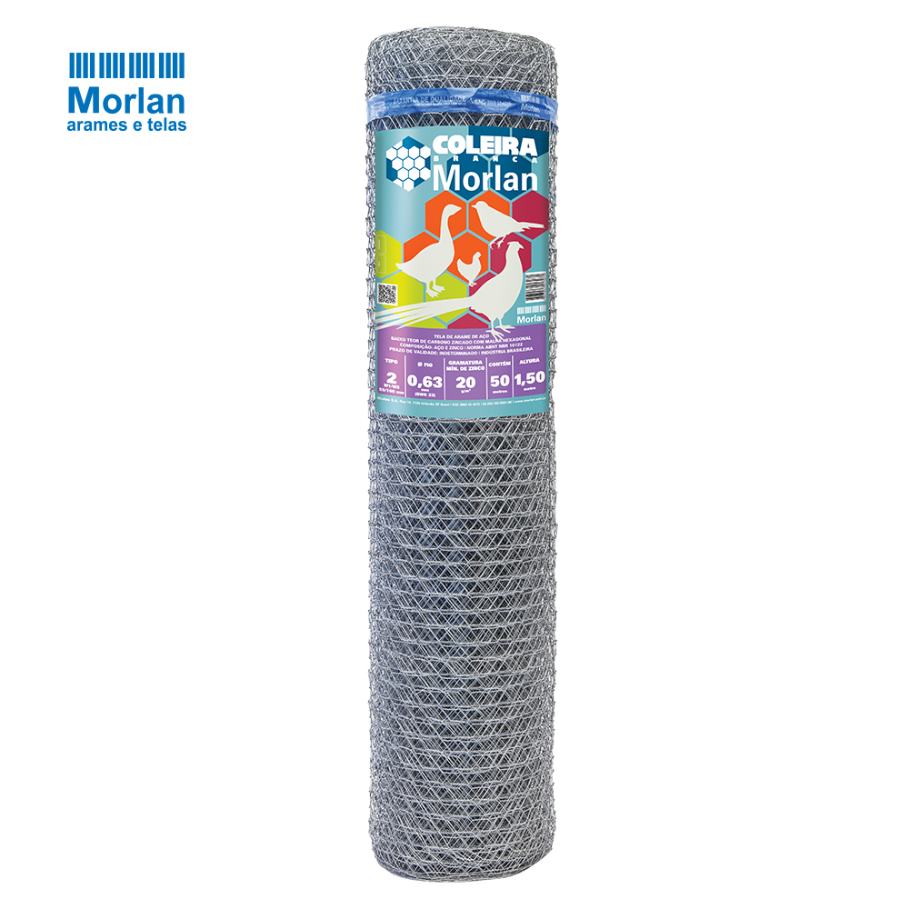 TELA MORLAN HEX GALINH 2” 23X1,50X50M