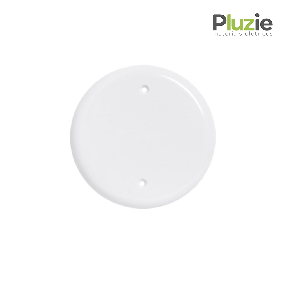PLUZIE PLACA CEGA REDONDA 4”