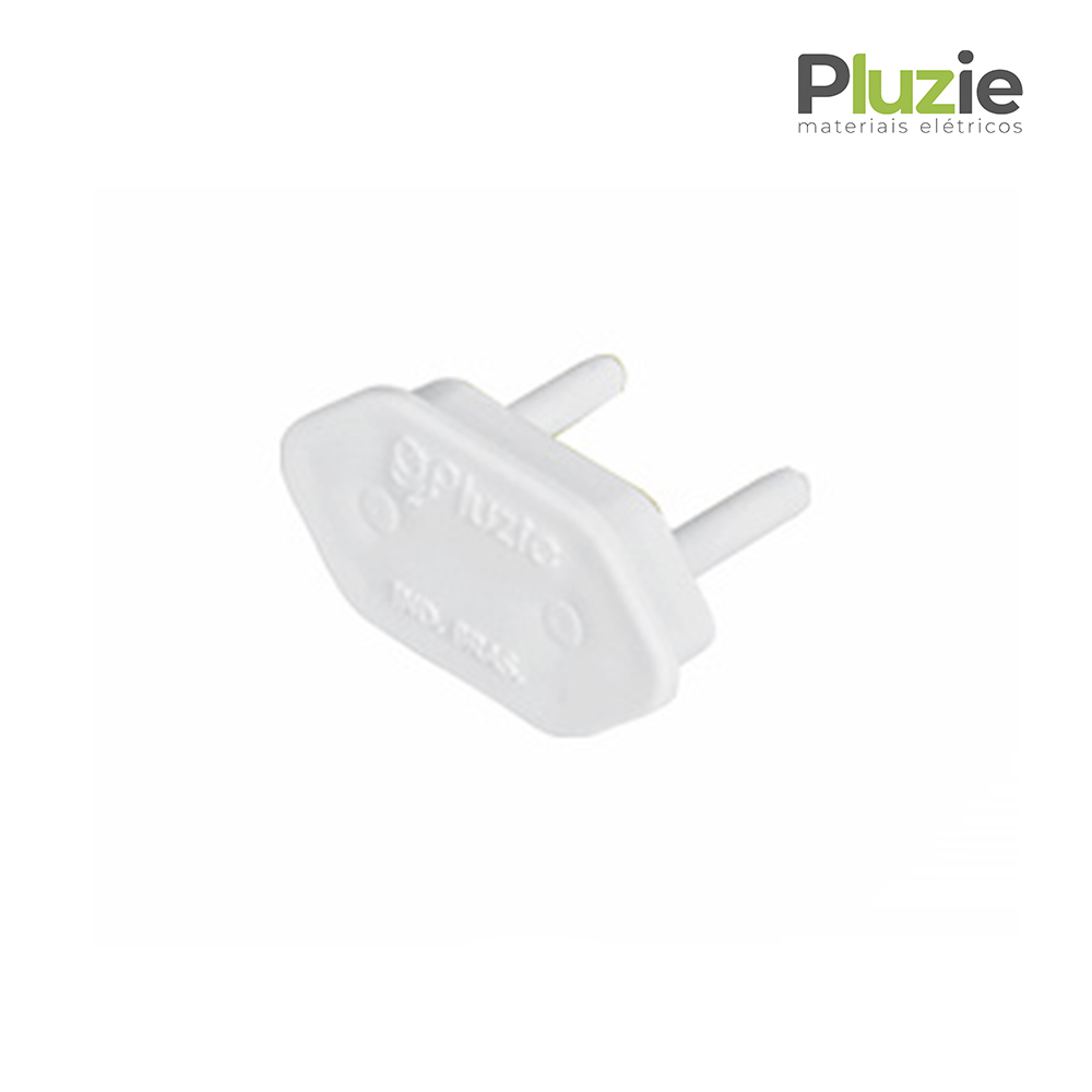 PLUZIE PROTETOR P/ TOMADA 2P+T BR C/12