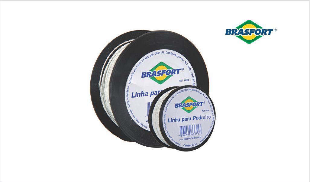 LINHA BRASFORT P/PEDREIRO TRANC 100M