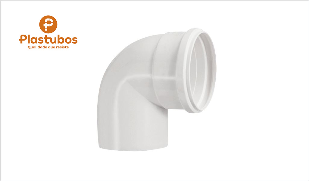 JOELHO PLASTUBOS ESG 90° 150MM PRIM 