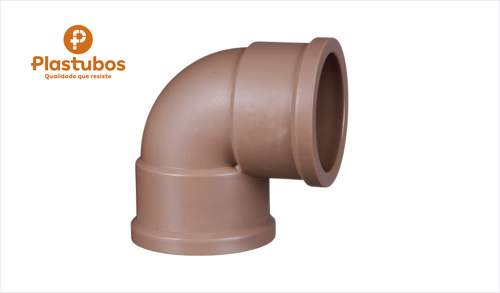 JOELHO PLASTUBOS SOLD 90° 40MM