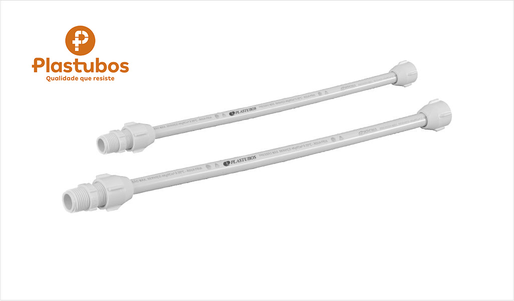 ENGATE PLASTUBOS PLAST FLEX 50CM 1/2” BR