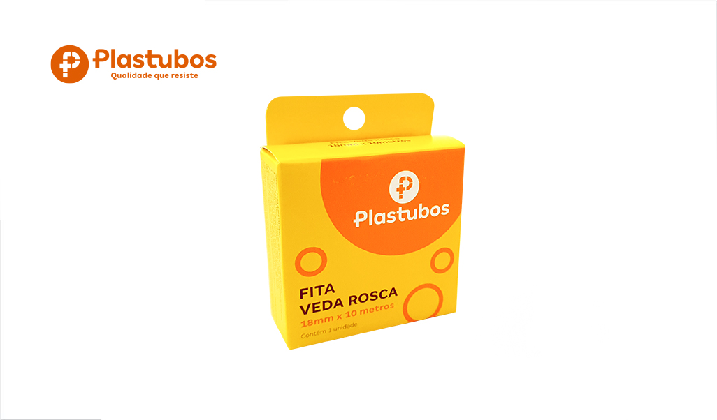 FITA PLASTUBOS VEDA ROSCA 18MMX10M