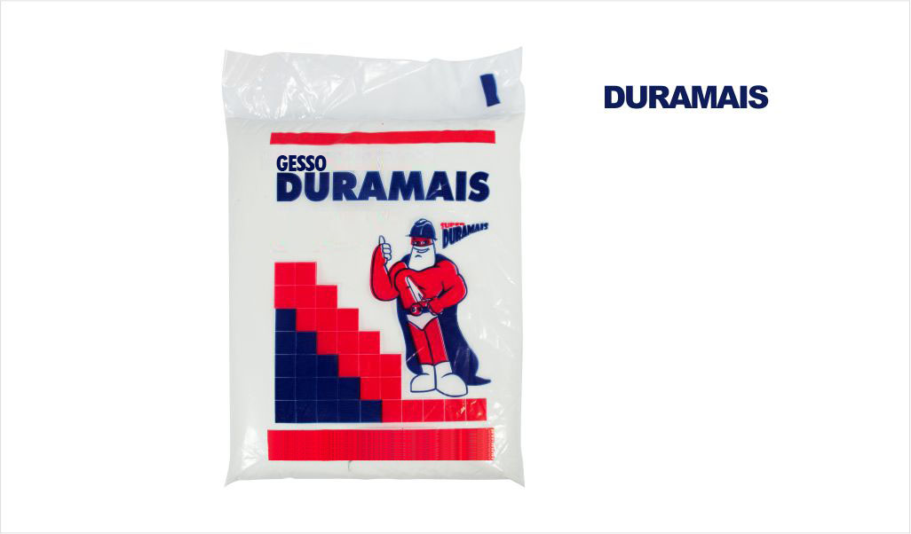GESSO P/REPARO DURAMAIS 1X15KG BRANCO