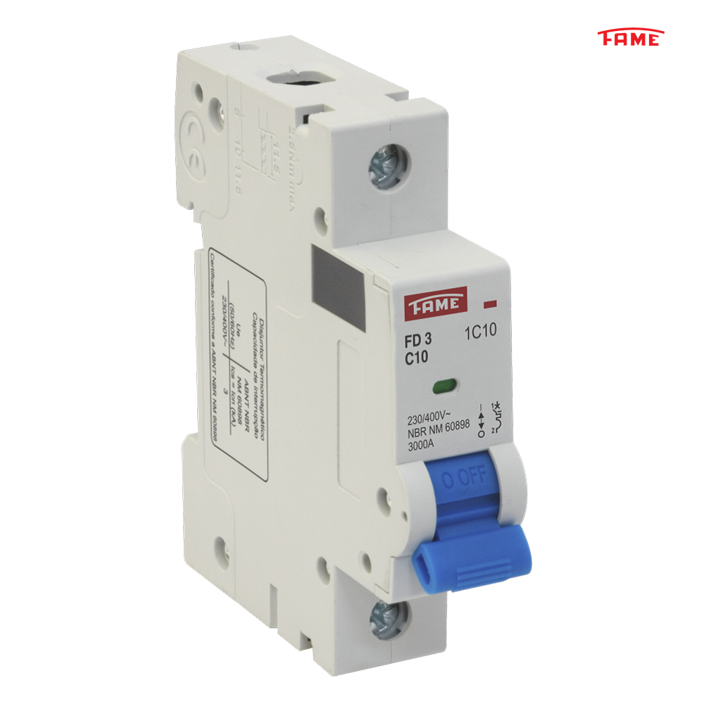 FAME DISJ DIN 1P FD COND  1,5MM  6A BR