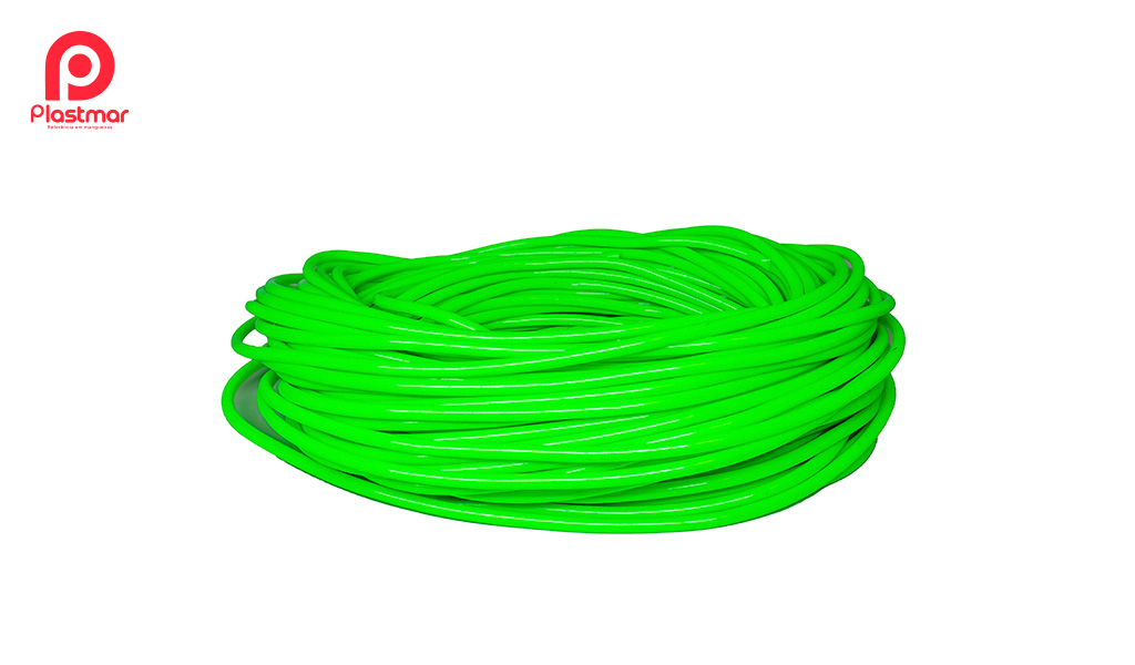 ESPAGUETE PLASTMAR 5,0X6,8MM VD LIMAO C/1KG