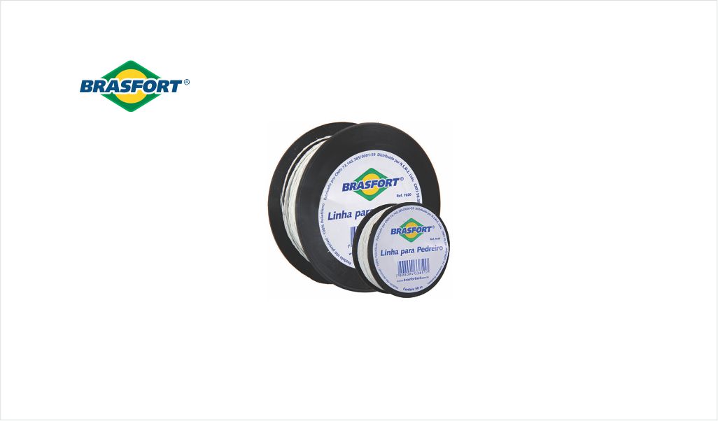 LINHA BRASFORT P/PEDREIRO LISA  50M