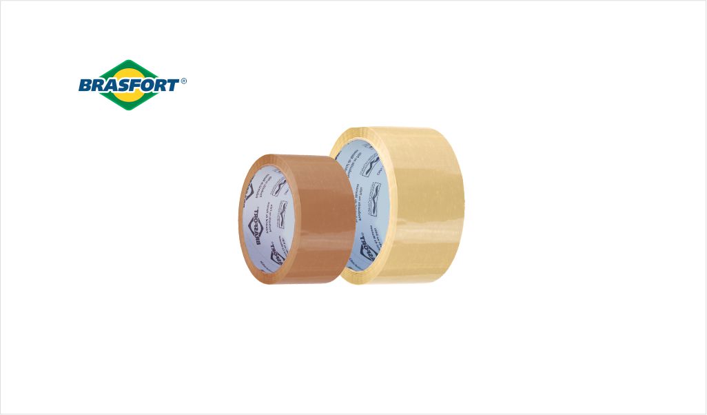 FITA BRASFORT EMPACOT 48MMX45M TRANSP