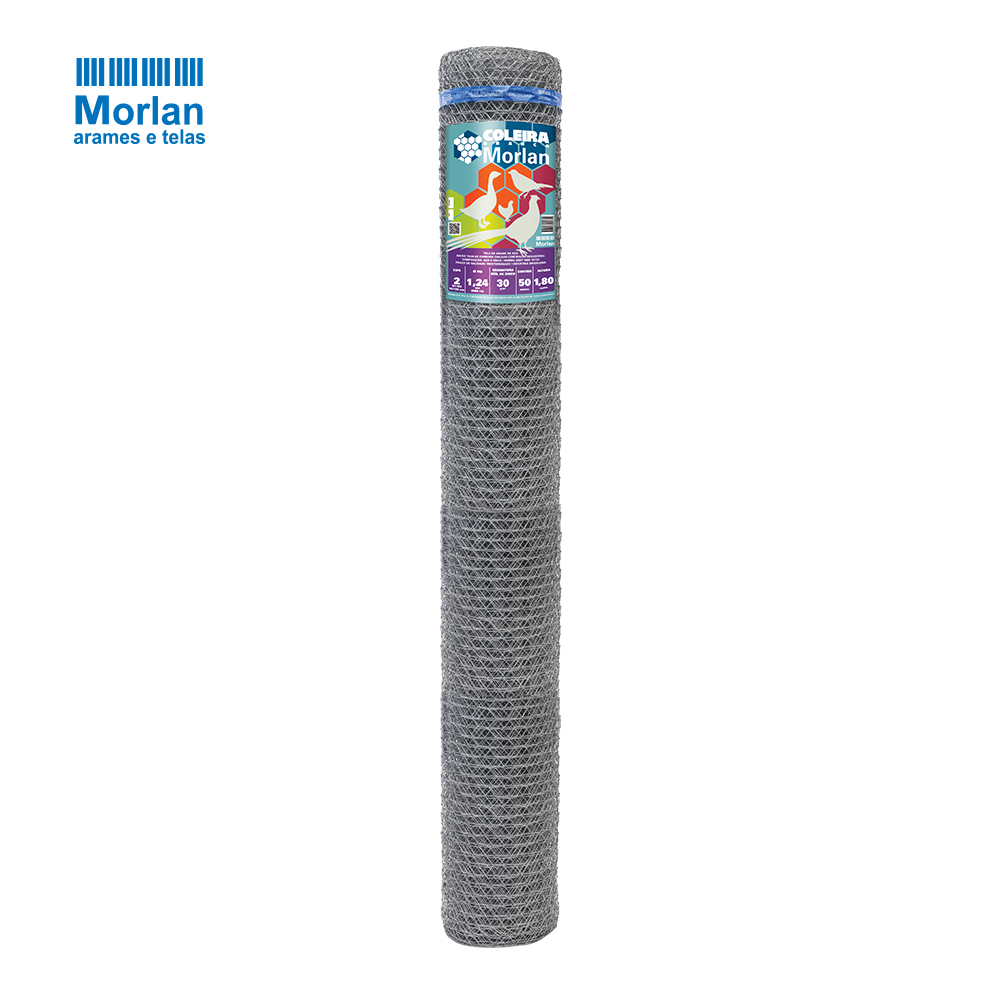 TELA MORLAN HEX GALINH 2” 18X1,80X50M