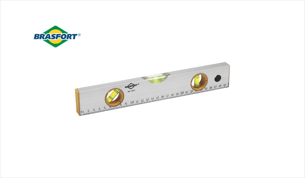 NIVEL BRASFORT ALUMINIO 14” 35CM