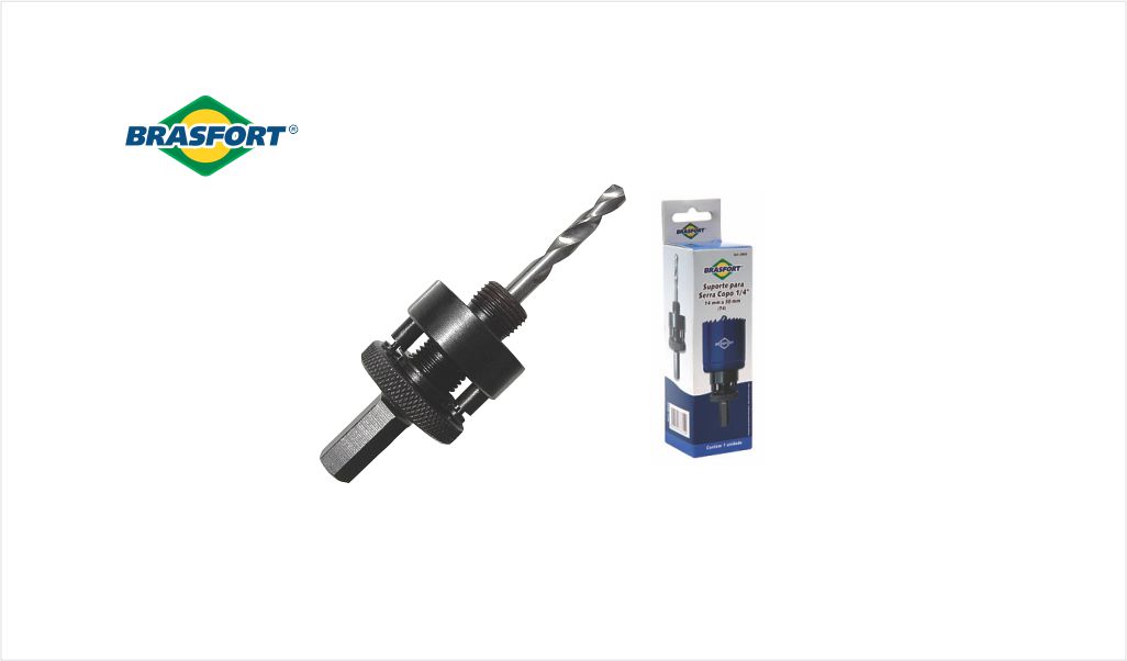 SUPORTE BRASFORT S/COPO 3/8” T10 32/210MM
