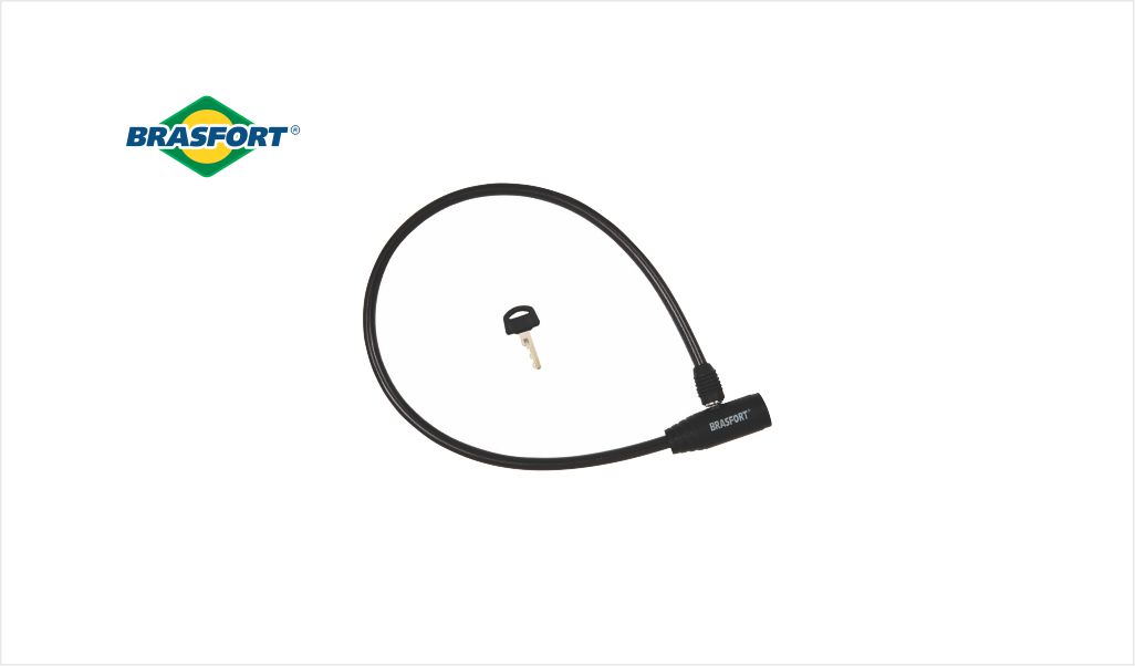 TRAVA BRASFORT P/BICLET C/CHAV 8MMX60CM