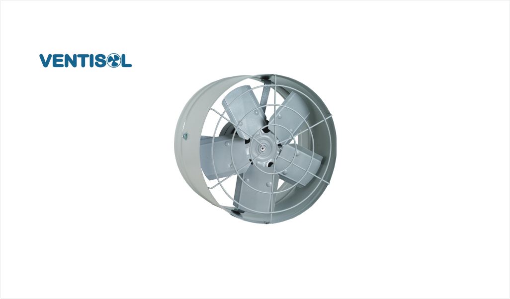 EXAUSTOR VENTISOL AXIAL 50CM CINZA 220V