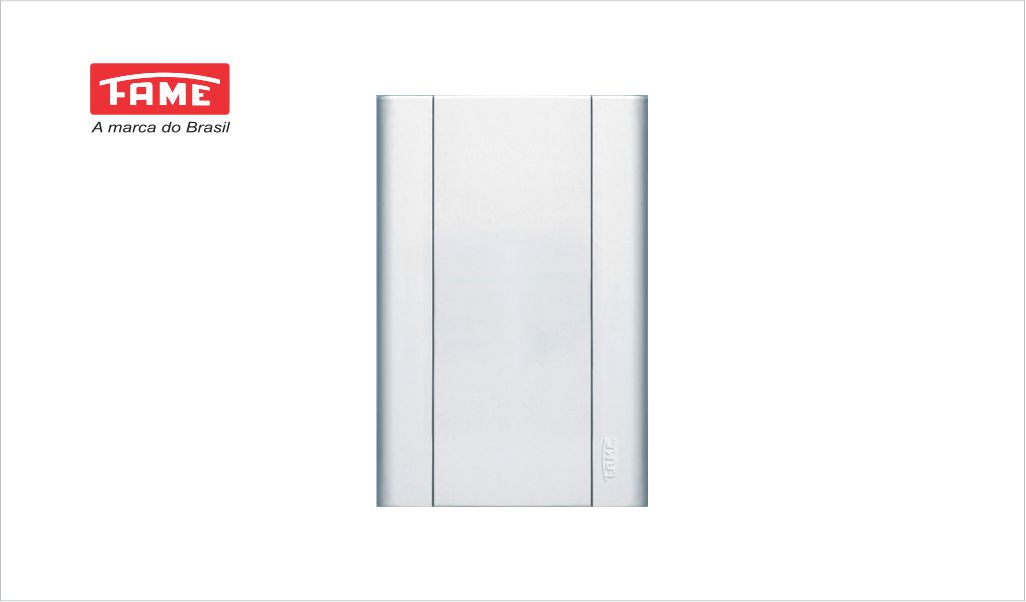FAME MODULARE PLACA CEGA 4X2”