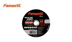 DISCO FAMASTIL CORTE MET/INOX 115X1,6X22,2MM 4,5”