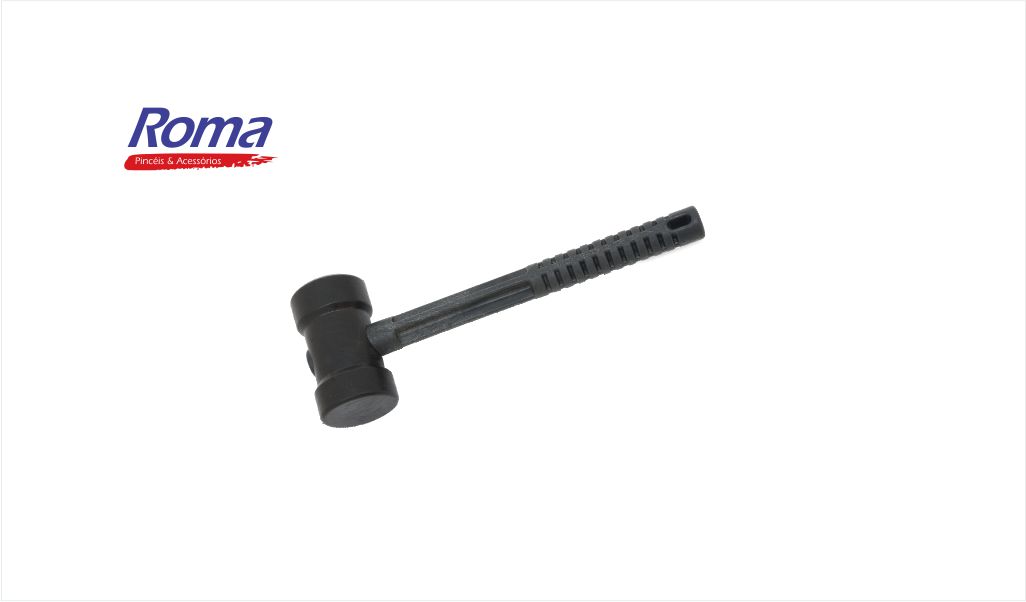 MARTELO ROMA BORRACHA CB PLAST 40MM PR