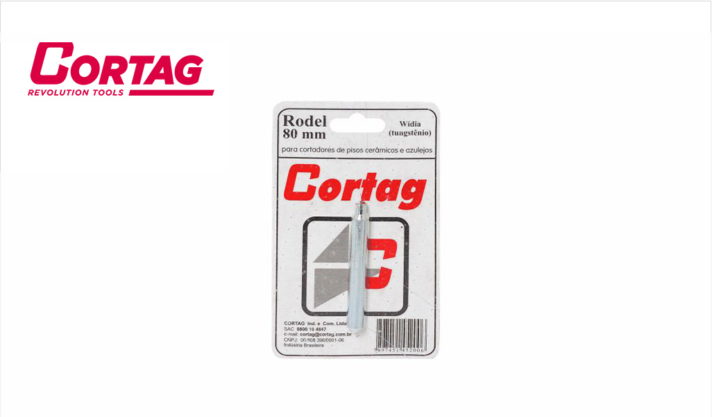 RODEL CORTAG P/CORTADOR DE PISO 80MM
