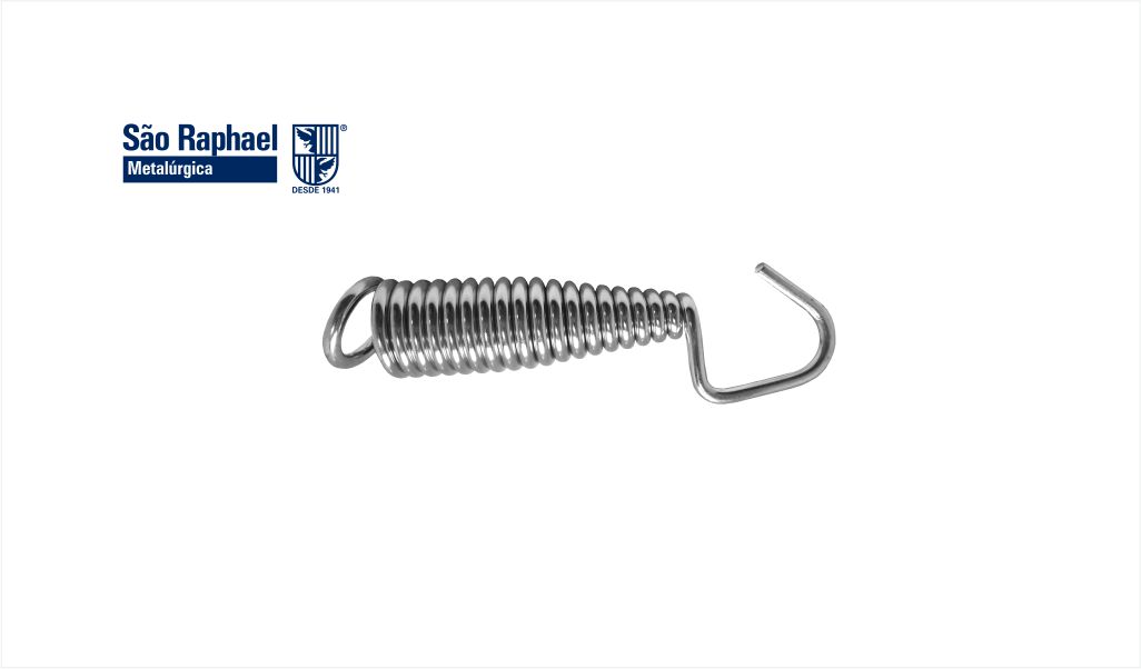 MOLA S RAPHAEL P/REDE 6,5MM CAP/150KG ZNC