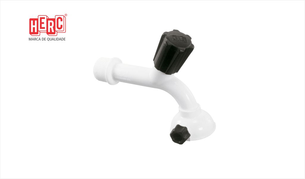 TORNEIRA HERC PIA C/CHV 1127 10CM 1/2” BR