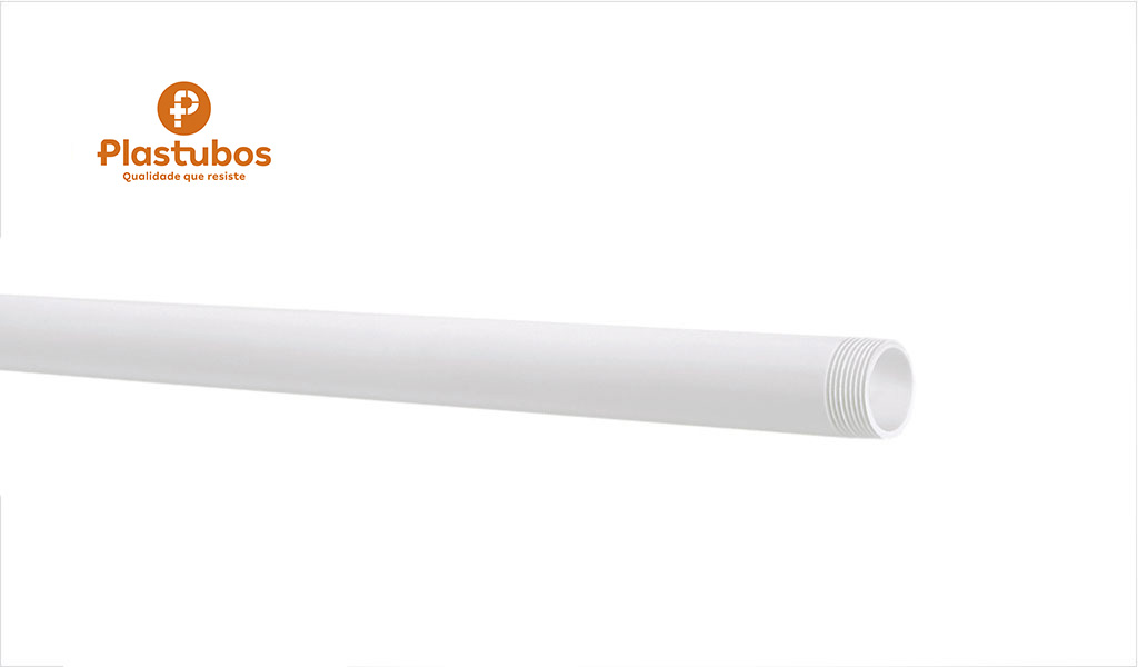 TUBO PLASTUBOS PVC P/AGU ROS 1” 6M BR