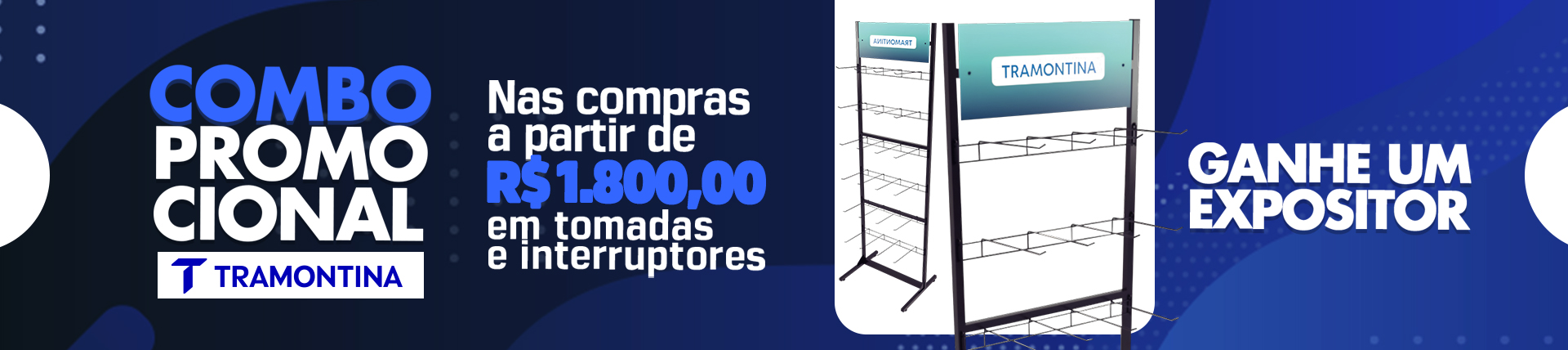 INTERRUPTORES E TOMADAS - TRAMONTINA