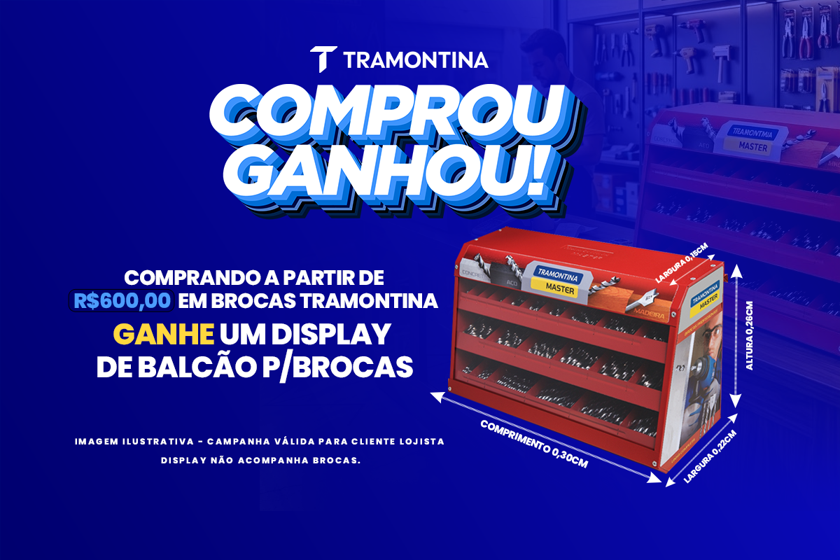 TRAMONTINA > CAMPANHA BROCAS