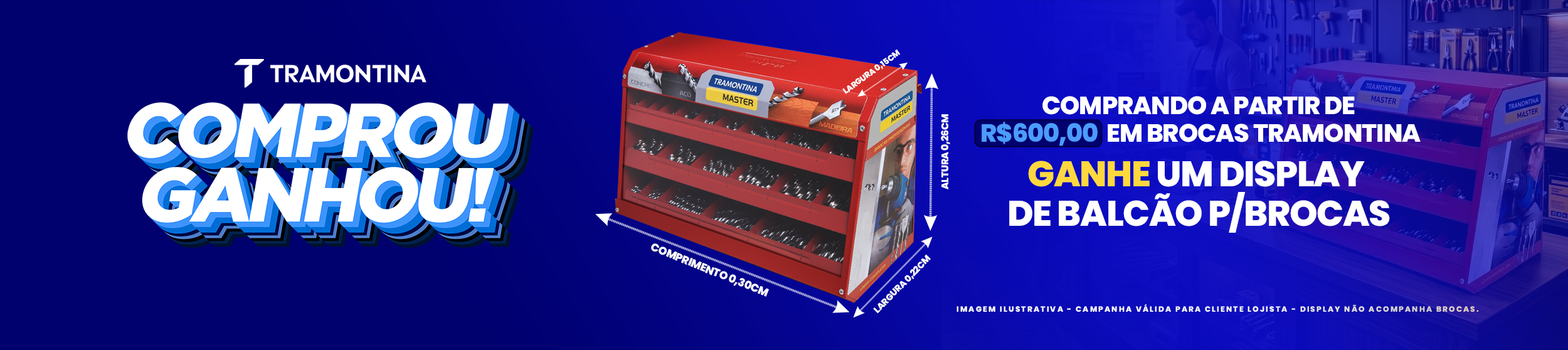 TRAMONTINA > CAMPANHA BROCAS