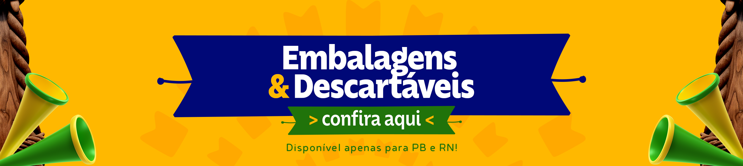 VITRINE - PRODUTOS DESCARTÁVEIS 