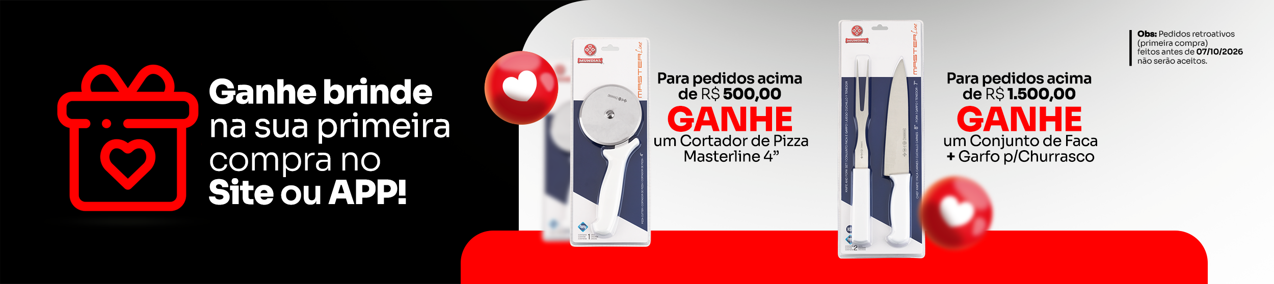 PRIMEIRA COMPRA! 