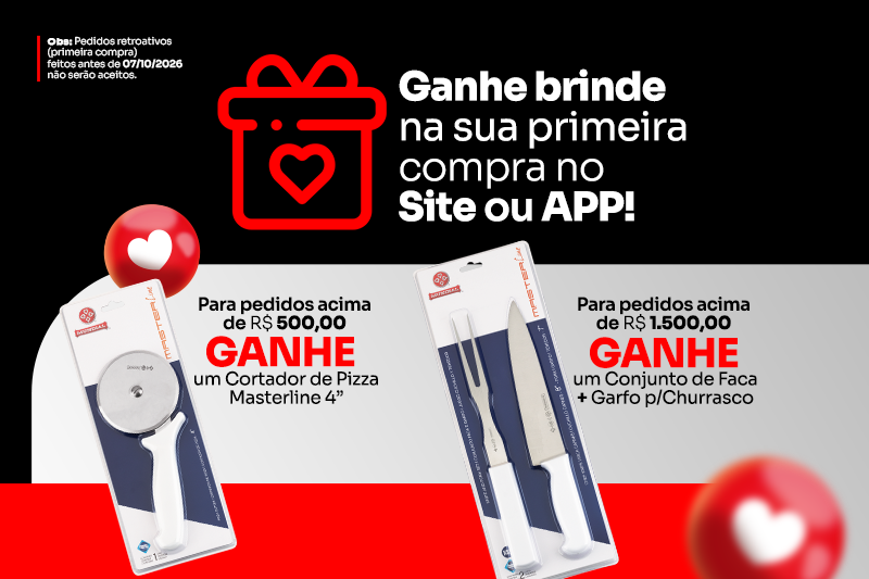 PRIMEIRA COMPRA! 