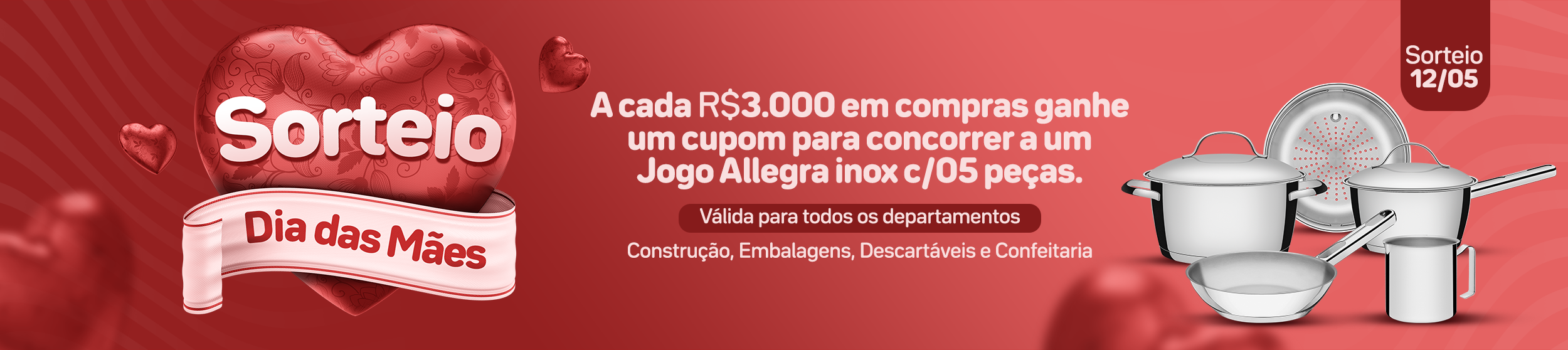 SORTEIO DIA DAS MÃES 