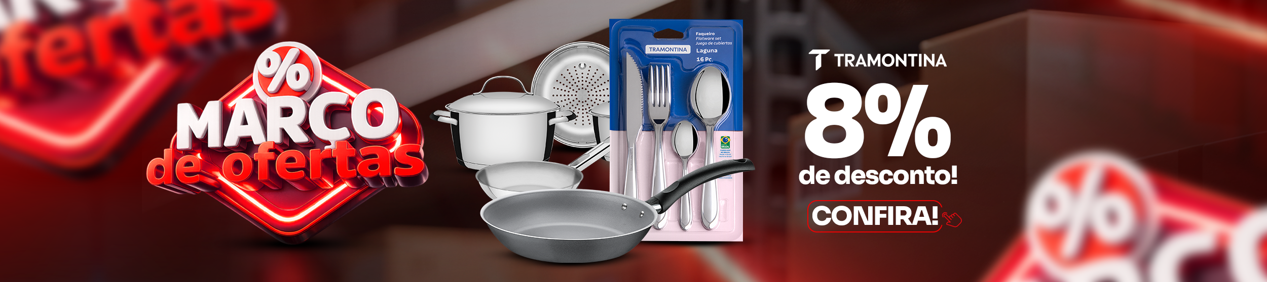 VITRINE <<<< TRAMONTINA CUTELARIA