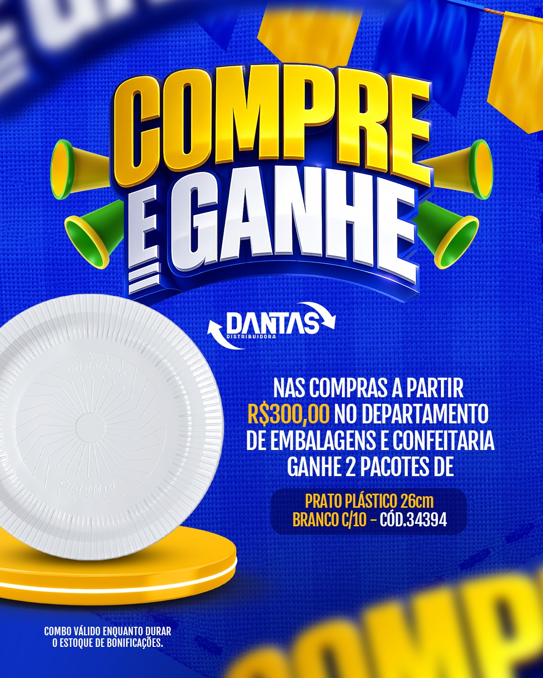 COMPROU, GANHOU! 